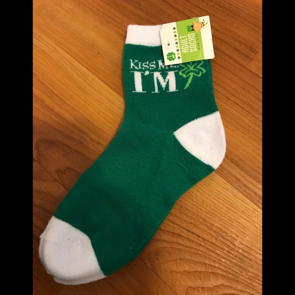 St Patrick’s Day socks Irish